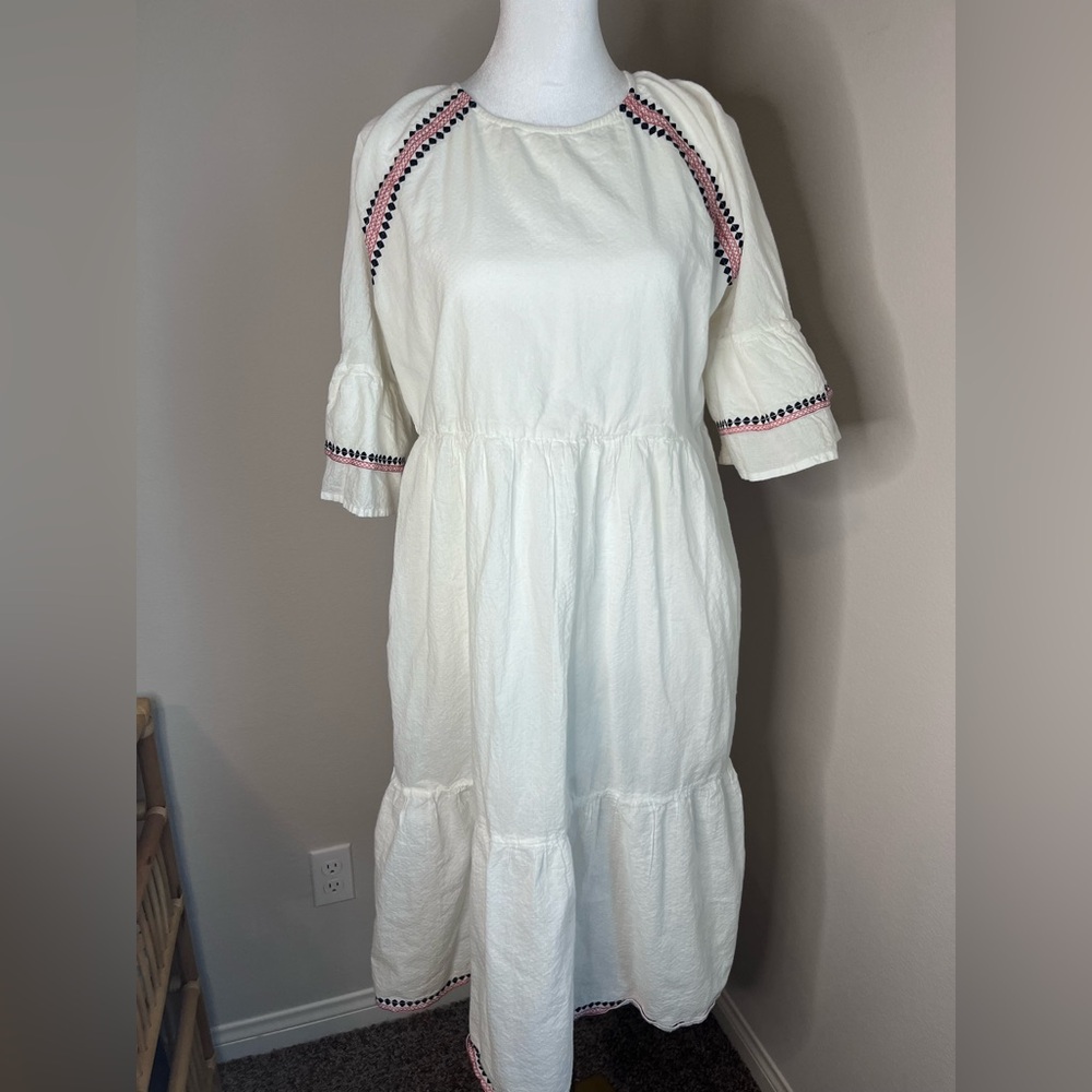 FabIndia white dress size M